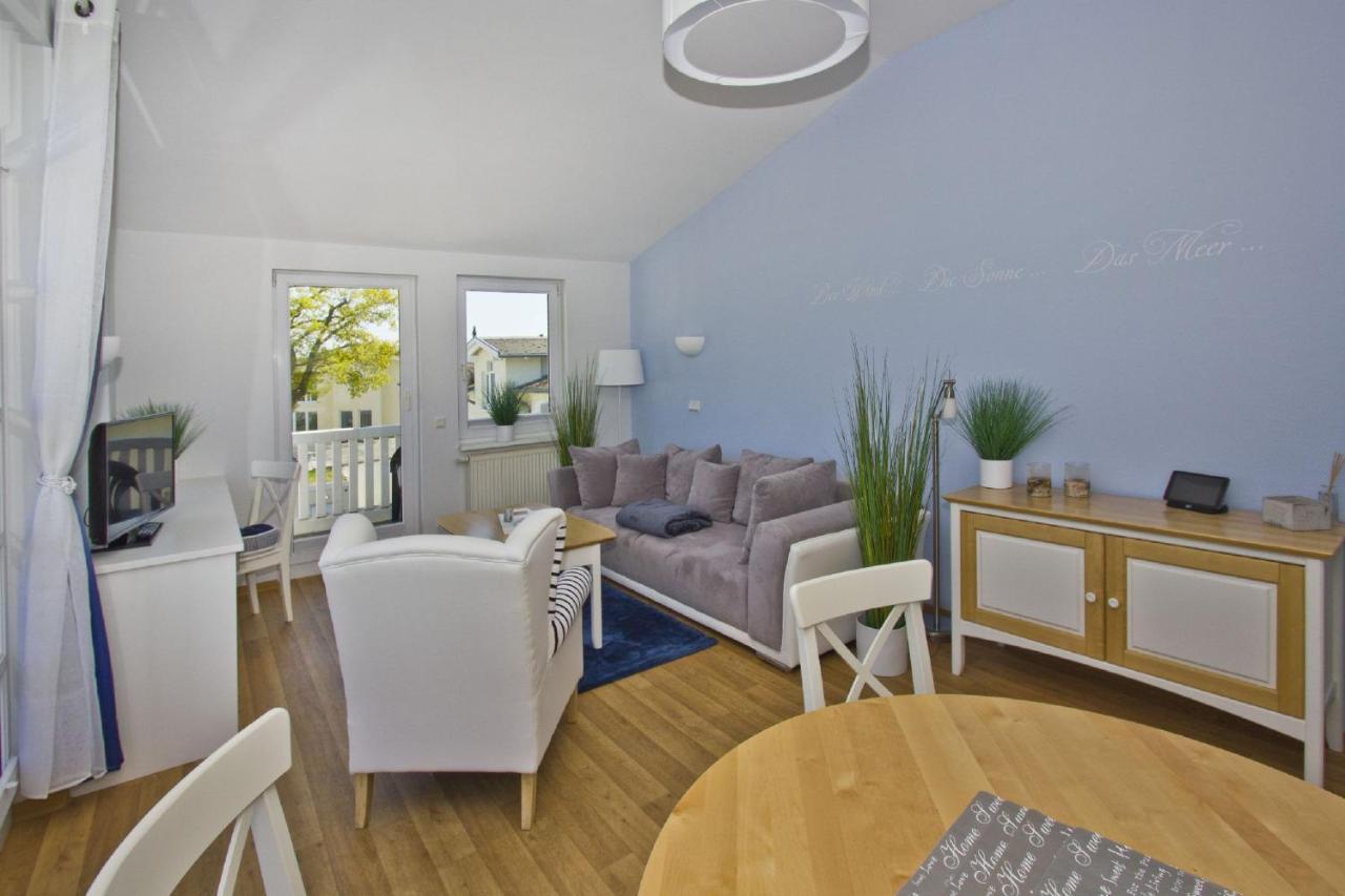 Mit Meerblick Und Balkon, Gratis Nutzung Vom Ahoi Erlebnisbad Und Sauna In Sellin - Meeresblick Fewo 48 غورين المظهر الخارجي الصورة